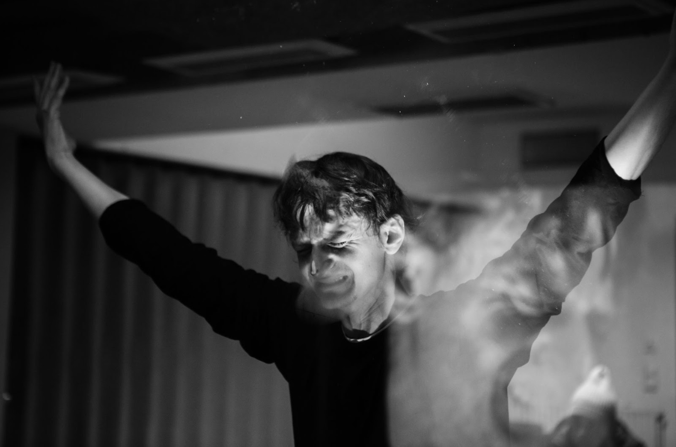 In Performance: Igor Shugaleev - 375 0908 2334 / The body you are calling is currently not available at Santarcangelo dei Teatri (Italy) Photo by Dorothée Thébert-Filliger