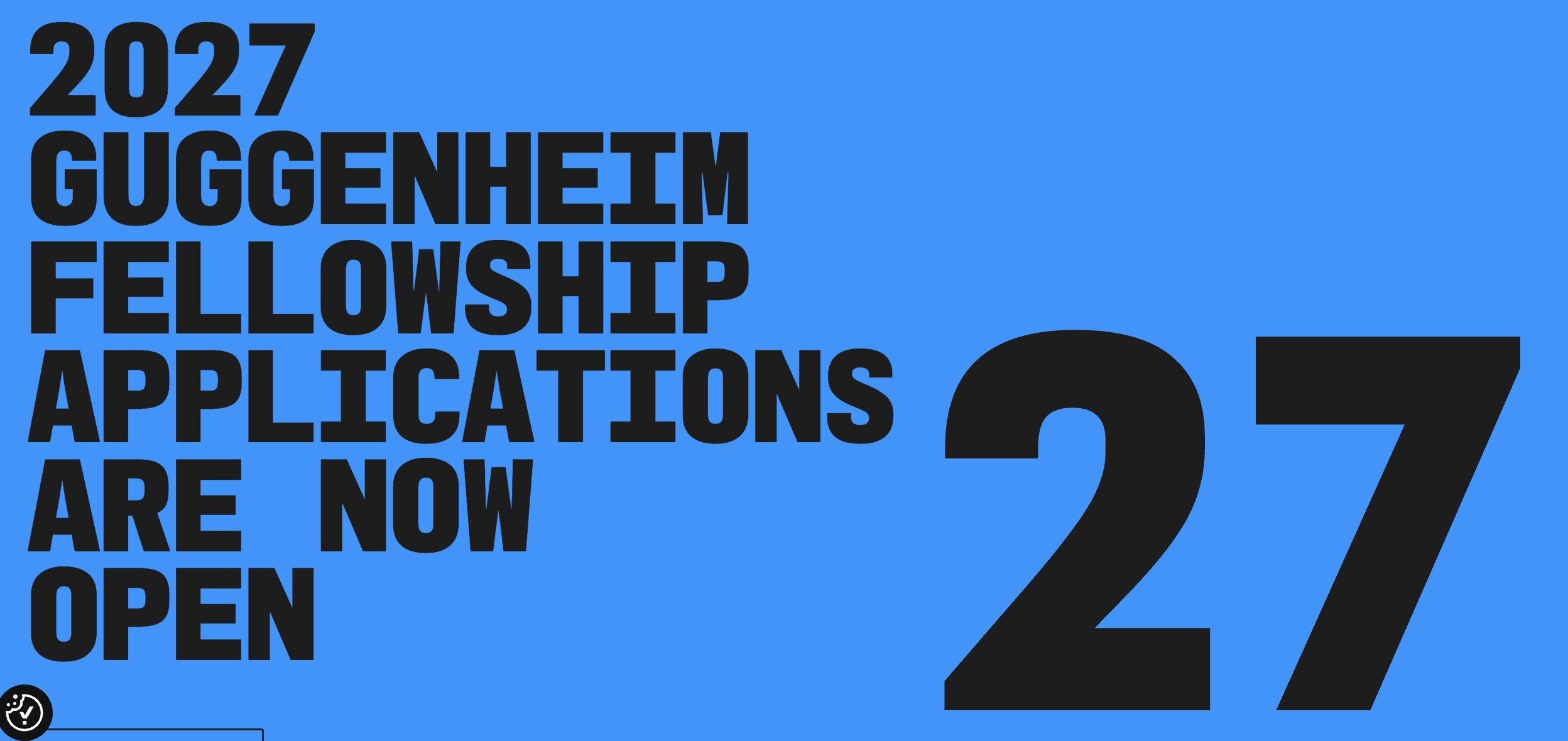 Guggenheim Fellowship 2027