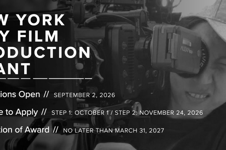 NYC film production grant