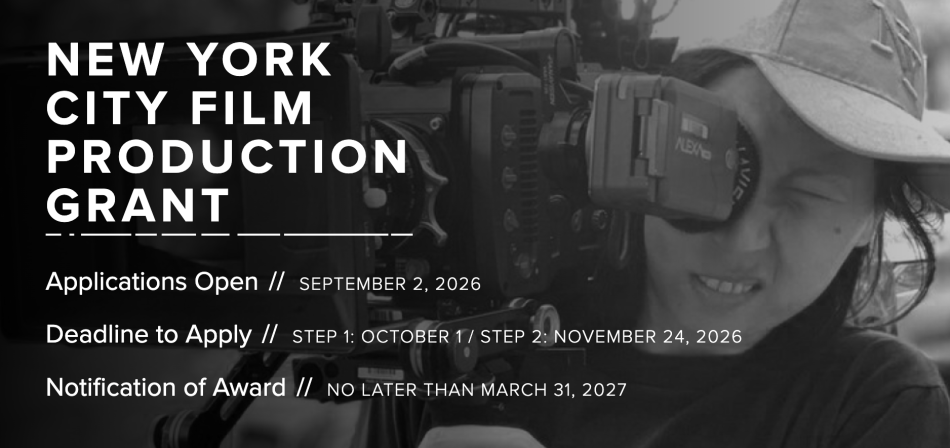 NYC film production grant