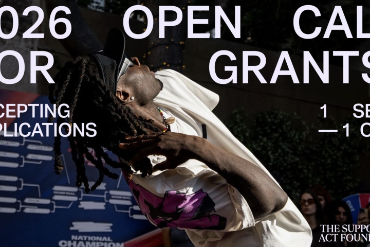 €10,000 for Emerging Artists: The Supporting Act Foundation 2026 Artist Grant