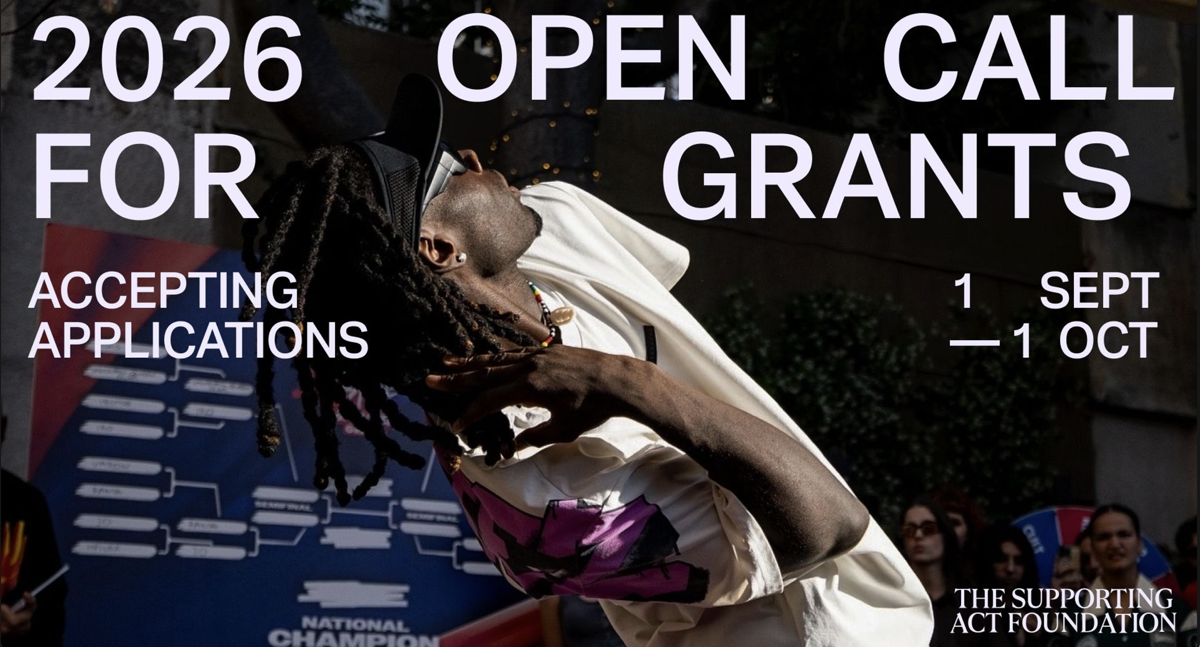 €10,000 for Emerging Artists: The Supporting Act Foundation 2026 Artist Grant